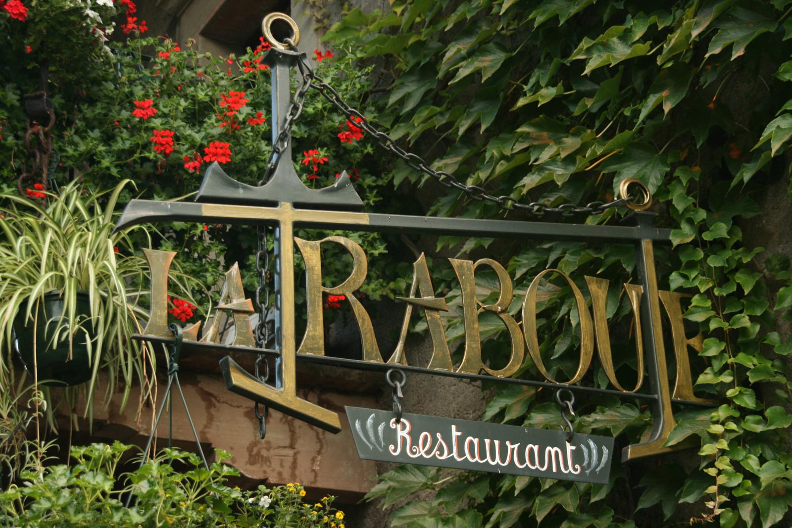Restaurant La Traboule, Yvoire.